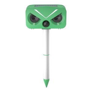 Solar Powered <b>Ultrasonic</b> <b>Bird</b> <b>Repeller</b> With Led Flash Outdoor Pest Control Device - Product Image 2
