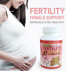 OEM ODM Großhandels preis Natur Weibliche Fruchtbarkeit Tablette Kräuter Booster Ergänzungen Fruchtbarkeit Pillen für Frau GMP Factory Custom - Product Image 3