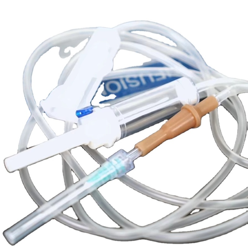 Transparent Drip Chamber Latex free Sterilized
