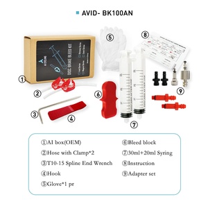 Gran oferta, <span class=keywords><strong>Kit</strong></span> de purga de freno de bicicleta, juego de herramientas de reparación de freno de disco hidráulico para bicicleta, <span class=keywords><strong>kit</strong></span> de purga de aceite para freno AVID - Product Image 3