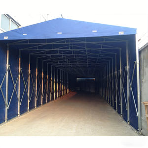 Abri coulissant pour stockage agricole, tente mobile push-pull, auvent rétractable amovible et pliable pour le stockage des produits agricoles - Product Image 1