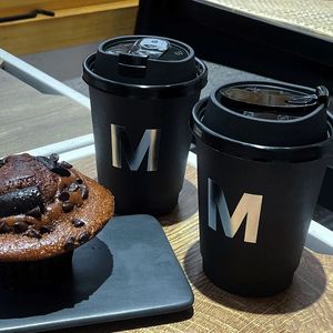 Gobelets à café en papier à double paroi isolés, imprimés en CMYK, biodégradables, écologiques, de qualité alimentaire, jetables, JN - Product Image 1