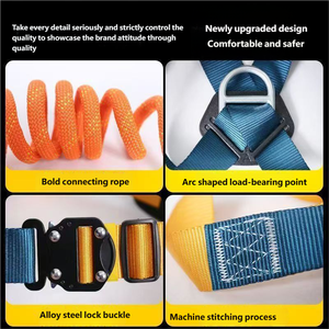 <span class=keywords><strong>Harness</strong></span> Tangkap jatuh kerja ketinggian tinggi, tali dapat diatur untuk kenyamanan & keselamatan dalam pekerjaan atap & Menara - Product Image 5