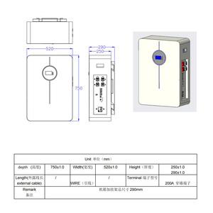Sistema de Almacenamiento de Energía Solar Doméstico Alicosolar de 15 kWh, 51.2 V, 150 Ah, Iones de Litio Prismáticos, Comunicación CAN, AS512-300 LFP 6000 a - Product Image 2