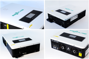 ระบบพลังงานแสงอาทิตย์แบบไฮบริดออฟกริด 6 กิโลวัตต์ 3 กิโลวัตต์ IP65 MPPT สำหรับบ้าน ระบบสามเฟส แบบเอาต์พุตเดี่ยวและคู่ - Product Image 3