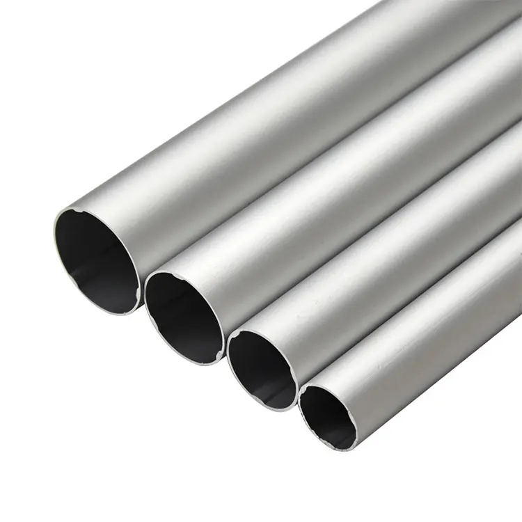 6061 6063 7075 Aluminium rohr Industrie rundes quadratisches Aluminium rohr rechteckig eloxiert extrudierte Legierung Aluminium rohre Preis