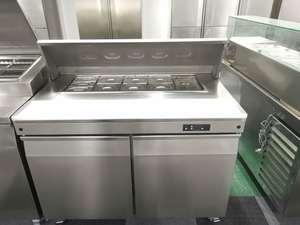 Thương mại <span class=keywords><strong>salad</strong></span> chuẩn bị bảng 3 cửa 1.8m <span class=keywords><strong>salad</strong></span> Bar hiển thị tủ lạnh wokbench tủ lạnh - Product Image 5