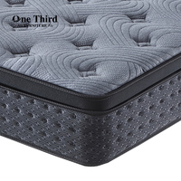 Matelas hybride King Size compressé sous vide avec surmatelas compressé