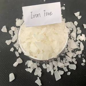 كبريتات الألومنيوم غير الحديدية بدرجة غذائية، حبيبات رقائقية تصل إلى 50 كجم، لمعالجة المياه، أسعار الكبريتات الألومنيومية المخثرة - Product Image 2