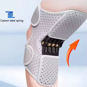 Potente <span class=keywords><strong>Ginocchiera</strong></span> con Molla di Rimbalzo in <span class=keywords><strong>Neoprene</strong></span>, Supporto per Ginocchia Traspirante e Antiscivolo per Comfort e Sostegno Articolare - Product Image 1