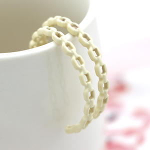 V & R <span class=keywords><strong>de</strong></span> <span class=keywords><strong>Navidad</strong></span> <span class=keywords><strong>de</strong></span> aleación <span class=keywords><strong>de</strong></span> joyería <span class=keywords><strong>de</strong></span> moda chapado en oro <span class=keywords><strong>de</strong></span> revestimiento <span class=keywords><strong>de</strong></span> goma <span class=keywords><strong>de</strong></span> bambú, pendientes <span class=keywords><strong>de</strong></span> aro - Product Image 3