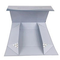 Nouvelle boîte-cadeau dure blanche en carton rigide avec logo personnalisé boîte magnétique avec couvercle à fermeture magnétique boîte pliante