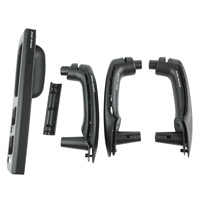 Accessoires intérieurs automobiles, 5 pièces, garniture de poignée de porte intérieure de voiture HD, garniture de commutateur, noir, pour VW Golf MK4 98-05