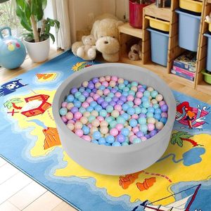 Piscina di <span class=keywords><strong>Palline</strong></span> Rotonda in Schiuma OEM Tender Playful 90x30 cm, Attrezzatura Morbida per <span class=keywords><strong>Giochi</strong></span> per Bambini e Neonati, <span class=keywords><strong>Parco</strong></span> <span class=keywords><strong>Giochi</strong></span> Interno - Product Image 2
