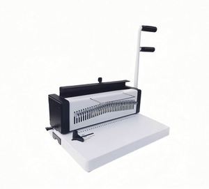 Desktop Manual Paper <b>Punching</b> <b>Machine</b> for Binding Coil Binder Paper Processing Device Paper Puncher and Binder with Coil - Product Image 2
