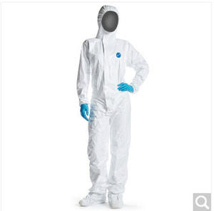 DuPont Tyvek Combinaison de peinture à capuche jetable et respirante d'une seule pièce Vêtements de protection Peinture en aérosol réfléchissante Applications (anciennement - Product Image 2