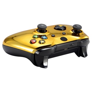 Coque de remplacement brillante dorée pour manette sans fil Xbox One S, plaque frontale de protection pour joystick - Product Image 6