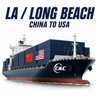 Expédition maritime de Los Angeles et Long Beach depuis la Chine vers les États-Unis, transitaire de conteneurs