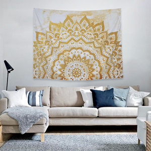 Indio Mandala tapiz decorativo colgante de pared Bohemia playa estera de Yoga Mat colcha de tela de mesa tapiz - Product Image 4