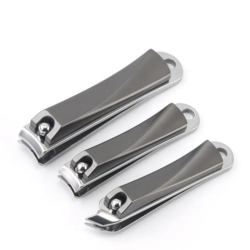 Factory Wholesale Black Nail Clippers Cutter For Thick Nails Heavy Duty Nail Clipper
