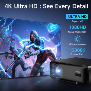 Nuevo Proyector de TV Linux de 10000 Lúmenes y 1080P 4K con Enfoque Automático y WiFi 6 para Cine en Casa y Presentaciones - Product Image 5