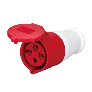 IEC/CE điện màu đỏ phích cắm và ổ cắm kết nối 32A IP44 receptacle - Product Image 2