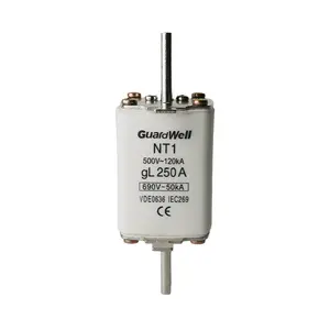 GuardWell NT1-250A Professional manufactures fuse link for ac system NH1 FUSE