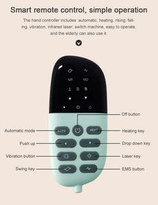 Masajeador de cintura eléctrico de alta frecuencia, dispositivo de tracción Lumbar, terapia de compresa caliente, equipo de rehabilitación de vibración, dolor - Product Image 5
