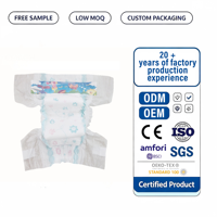 Couches pour bébé hautement absorbantes, échantillon gratuit, logo personnalisé, emballage personnalisé, couches jetables pour nourrissons, vente en gros