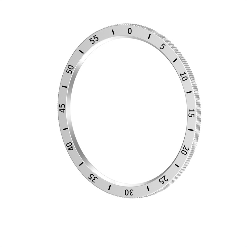 Estilo de tiempo circular 5#Plata