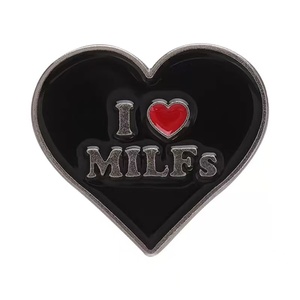 Эмалированная брошь в форме сердца - Product Image 5