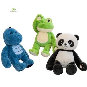 Green mart Großhandel 20cm Shy Peekaboo Plüsch tier Teddybär Katze Frosch Kaninchen Plüsch tier Geburtstags geschenk