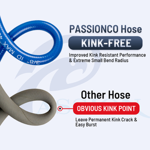 <span class=keywords><strong>Tubo</strong></span> per Idropulitrice ad Alta Pressione 3/8" 4000psi Multiuso Senza Segni con Attacco Rapido o Terminali MPT - Product Image 4