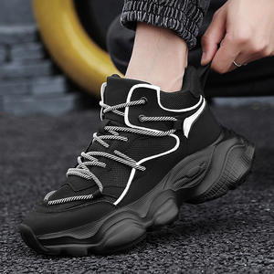 Zapatos Deportivos Casuales para Hombre, con Suela Gruesa Antideslizante, Zapatos para Correr a la Moda, Versátiles, con Parte Superior de Malla y Suela de Goma - Product Image 2