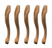 Accessoires de meubles solides personnalisés pieds en bois pieds de canapé pieds de lit pieds de chaise en bois sculpté pieds de table