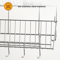Sanneng Baking SN4242 Brosse à décapiner les douilles de pâtisserie, Gobelet doseur, Support de rangement, Égouttoir pour poches à douille, Organisateur de cuisine Chine