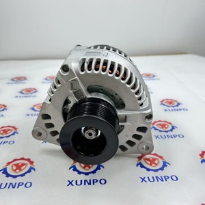 Piezas de Repuesto para Cargadora, Piezas Eléctricas 383-2557 3832557 2871A303 MR202 C3.4 CAL30194, Alternador con 8PK 12V 100A para Motor 3054C 3054E - Product Image 4