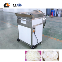 800kg/uur Knoflook Snijmachine Wortel Gember Aardappel Reepjes Radijs Snijmachine Groentesnijder Shredder Machine
