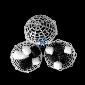 Aquariumfilter Biofilter <span class=keywords><strong>Aquarium</strong></span> Media Plastic 60Mm-100Mm Biologische Ballen Voor Afvalwaterzuiveringsinstallatie - Product Image 3