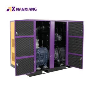 Compresor de Tornillo Rotativo de 2 Etapas, 110kW 150HP, de Alta Eficiencia y Ahorro de Energía, con Velocidad Variable Industrial, Sobre Este Producto - Product Image 3