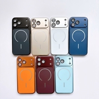 Coque ultra-fine en PC avec placage mat de luxe pour iPhone 18 17 Air 16 14 15 13 Pro Max – Changez instantanément votre coque 17 18