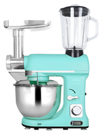 Robot culinaire multifonctionnel planétaire 5L avec écran numérique, tête inclinable, 1400W, 6 vitesses, personnalisé en usine