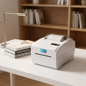 Impresora térmica de recibos Bluetooth USB LAN de 203DPI, papel de 25-80 mm de ancho para imprimir etiquetas, tickets, facturas y pegatinas en tiendas. - Product Image 3