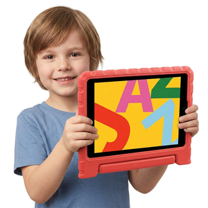 Vente en gros de coques de protection bleues pour iPad 10.2 pour enfants, avec un design coloré et des bords antichoc - Product Image 1