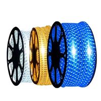 Bande lumineuse LED flexible SMD5050 RGB 220V, IP65, revêtement PVC, ruban intelligent étanche pour la décoration intérieure et extérieure