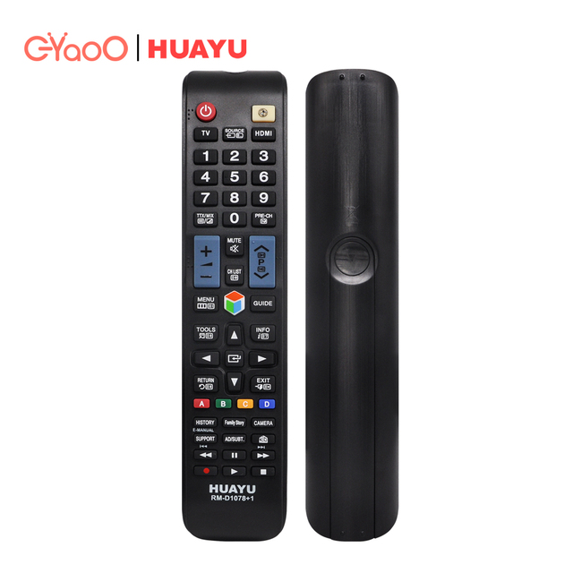 EYAOO HUAYU RM-D1078+ TV Remote Control for SAMSUNG TV Replacement Universal TV REMOTE