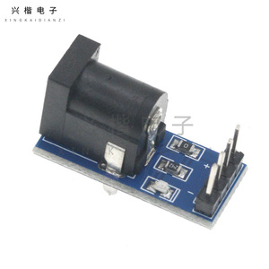 บอร์ดอะแดปเตอร์ DC-005 DC ขนาด5.5x2.1มม. PCB ที่ติดตั้งผ่านรูโมดูลการแปลงแหล่งจ่ายไฟ - Product Image 1