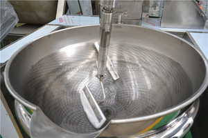 Marmite à vapeur électrique en acier inoxydable HUAGANG CE avec agitation planétaire pour viande, piment, ail, sauce au poivre, pâte de curry - Product Image 5