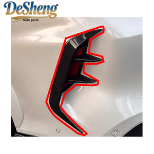 Installation sans dommages pour le modèle BMW X6M Facelift : Spoilers avant et arrière, capot et aileron arrière en fibre de carbone LD, un kit très vendu. - Product Image 6