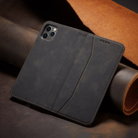 CasePeak-Étui portefeuille en cuir pour iPhone 17 Air 16 Plus 15 14 13 12 11 Pro Max